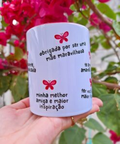 Caneca de Porcelana - Mães - Declaração