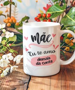 Caneca de Porcelana - Mães - Eu vou contar até três