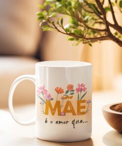 Mãe é o amor que prevalece lindo e forte