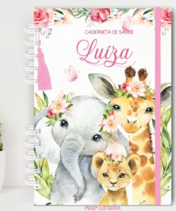 Caderneta de Saúde - Safari Menina 2