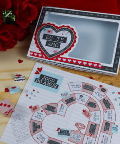 Caixa Para jogo dia dos Namorados