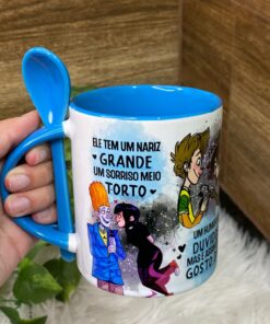 Caneca Especial Sorriso torto (ele)