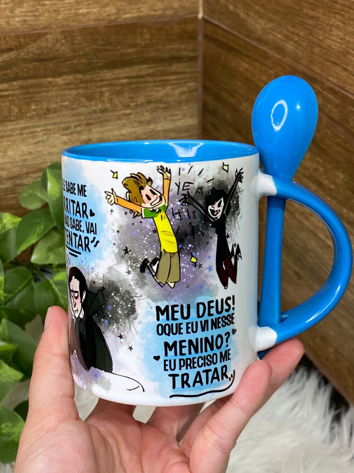 Caneca Especial Sorriso torto (ele)