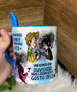 Caneca Especial Sorriso torto (ele)