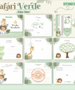 Alternative view of Livro do Bebê - Sáfari Verde Menino