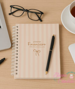 Planner Financeiro Feminino Clean
