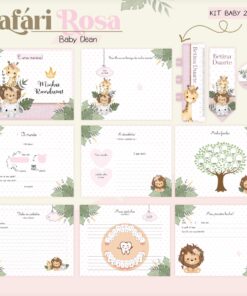 Alternative view of Livro do Bebê - Safari Alfabeto Menina