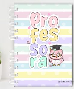 Agenda Profissões - Professora Candy Color