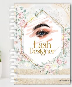 Agenda Profissões - Lash Designer Floral