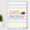 Agenda Profissões - Lash Designer Candy Color