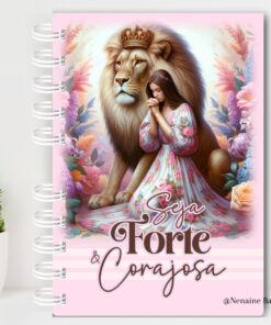 Agenda Cristã - Forte e Corajosa Rosa