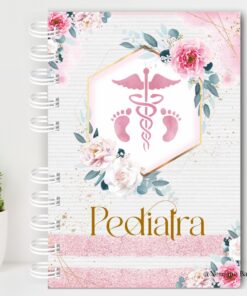 Agenda Profissões - Pediatra Floral