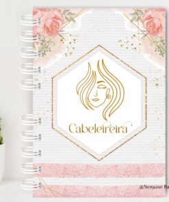 Agenda Profissões - Cabeleireira Floral