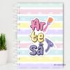Agenda Profissões - Artesã Floral Candy Color