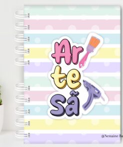 Agenda Profissões - Artesã Floral Candy Color