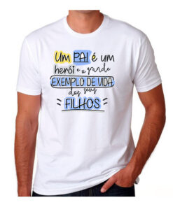 Alternative view of Camisa dia Dos Pais Personalizada com Frase