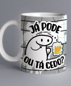 Caneca de Porcelana Pais - Já Pode Ou Tá Cedo?