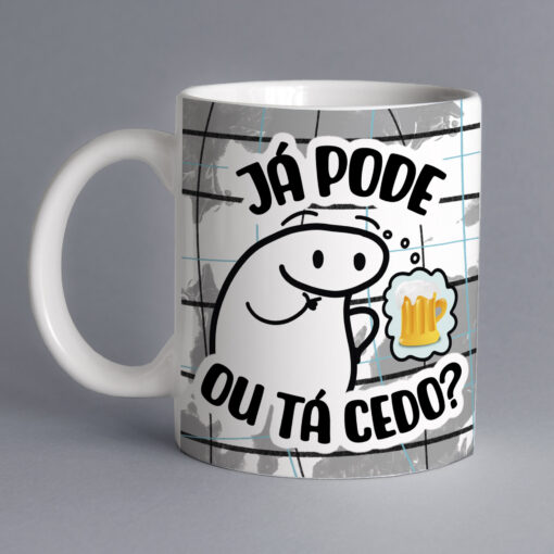 Caneca de Porcelana Pais - Já Pode Ou Tá Cedo?