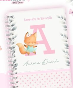 Caderneta de Saúde - Bichinhos Meninas