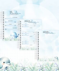 Caderneta de Saúde - Fundo do Mar Menino 2