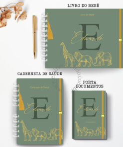 Kit Maternidade Afetivo - Safari Verde