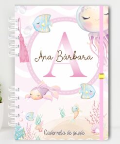 Caderneta de Saúde Alfabeto Fundo do Mar