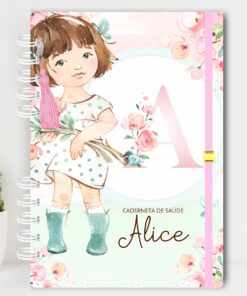 Caderneta de Saúde Alfabeto Menininha