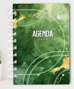 Agenda Verde Aquarela