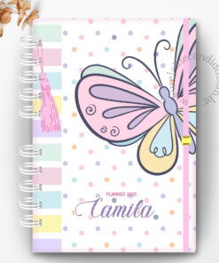 Planner Candy Color - Borboleta