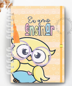 Agenda Professores - Coleção Ensinar - Laranja