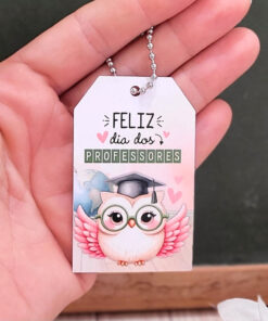 Tag Professores com furo 15 unidades