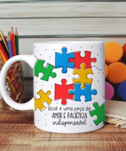 Caneca de Porcelana Professores - Frase 19