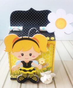 kit Festa Astronauta Abelhinha 24 peças