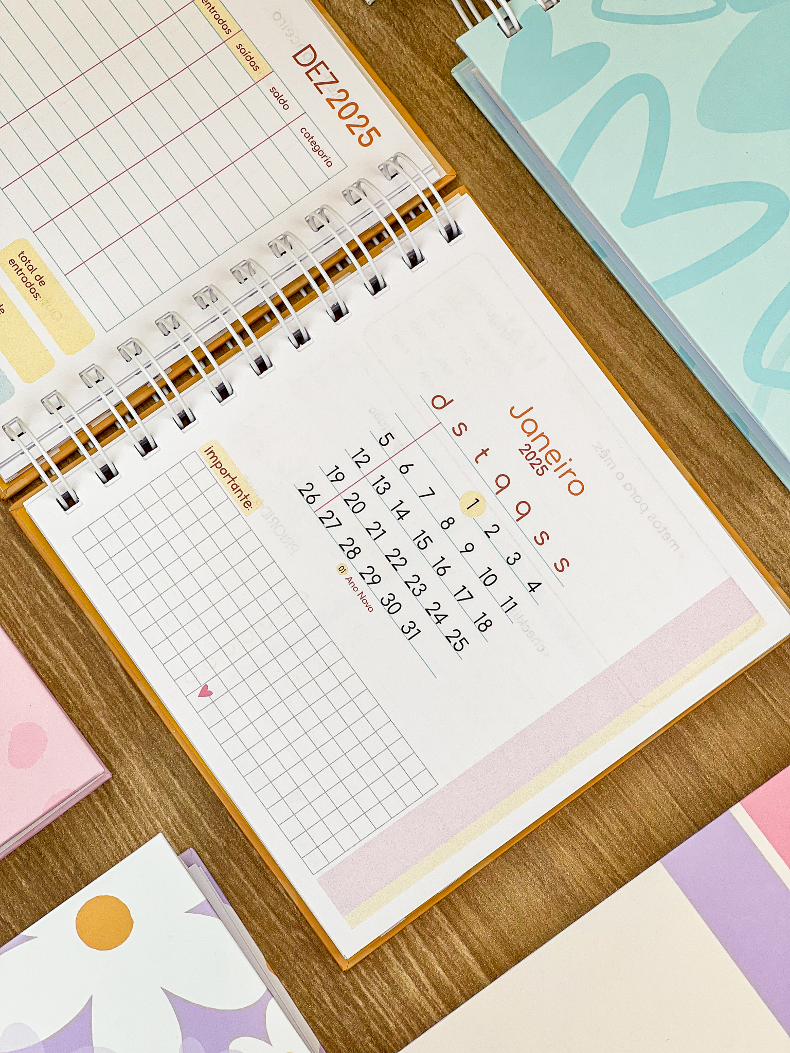 Agenda Quadrada Coleção Candy Color - Imagem 13