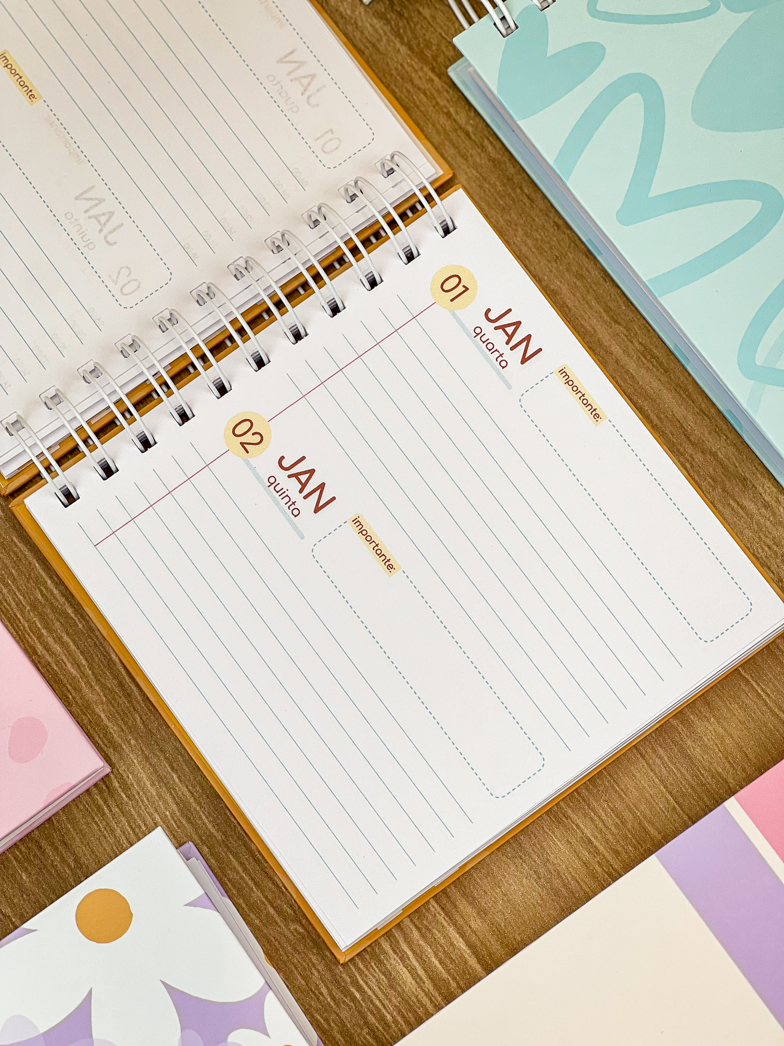Agenda Quadrada Coleção Candy Color - Imagem 15
