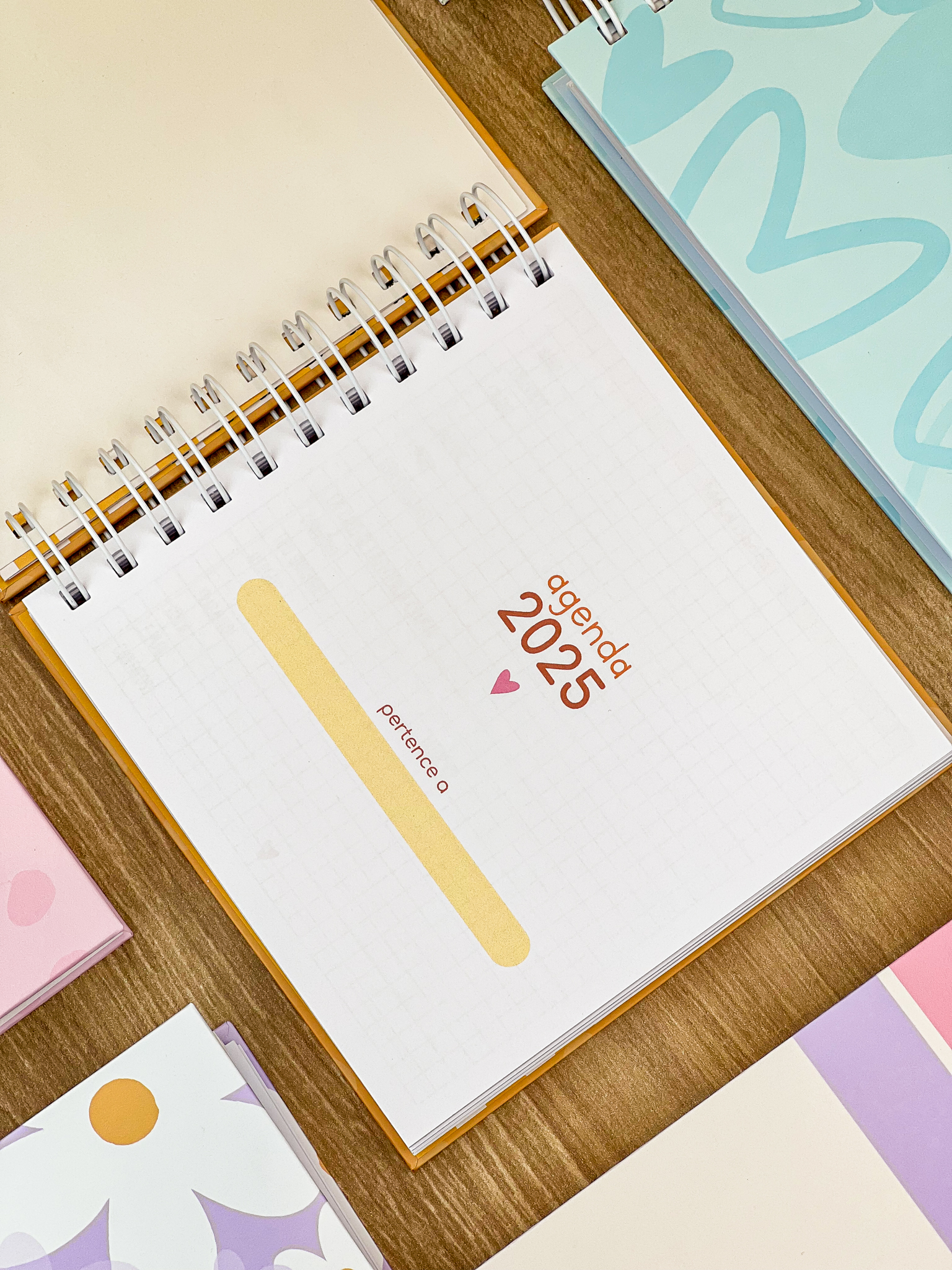 Agenda Quadrada Coleção Candy Color - Imagem 6