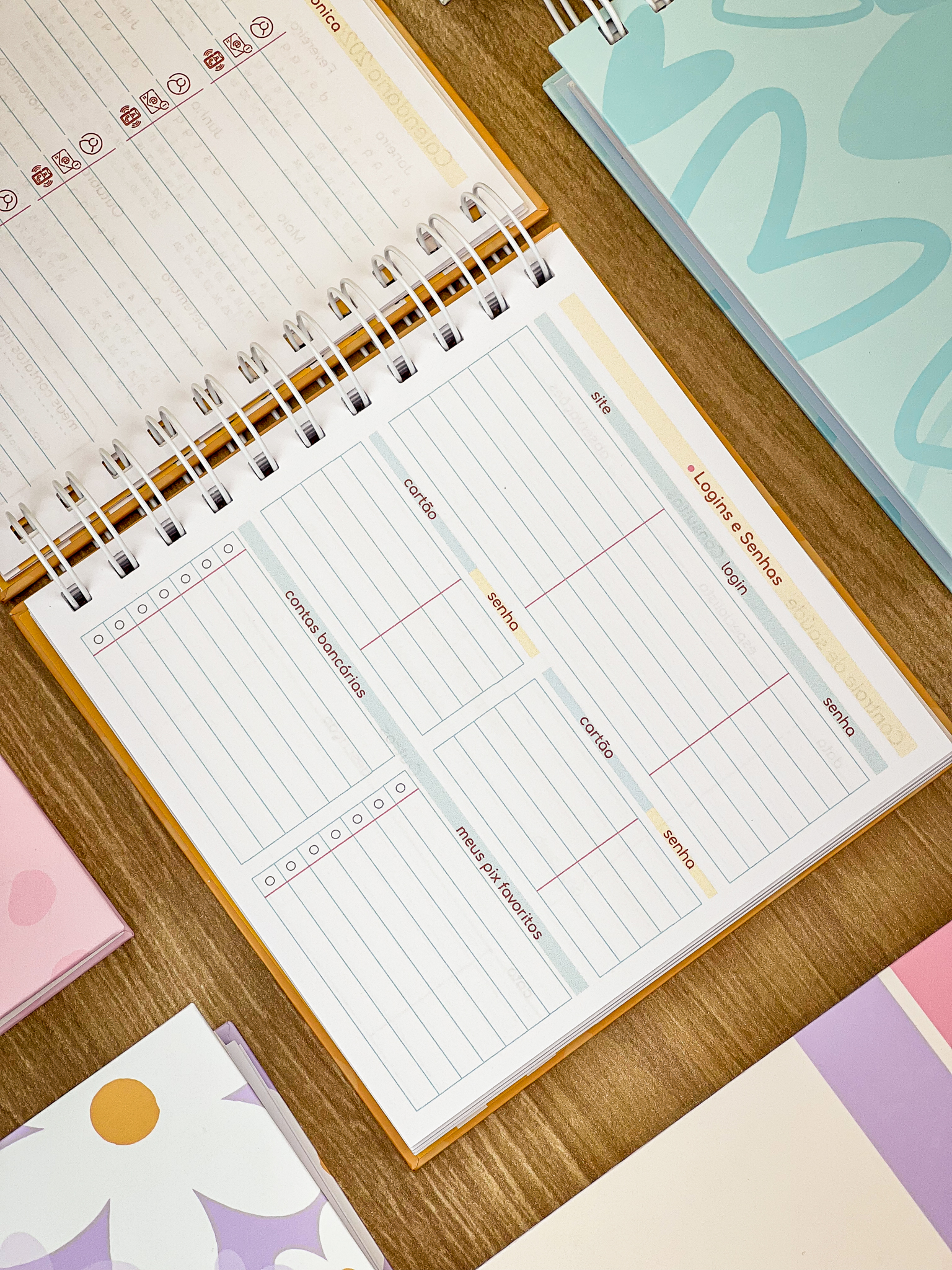 Agenda Quadrada Coleção Candy Color - Imagem 9