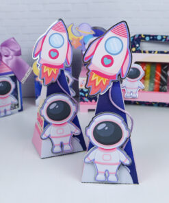 kit Festa Astronauta Menina 30 Peças