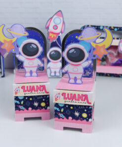 kit Festa Astronauta Menina 30 Peças