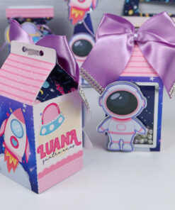 kit Festa Astronauta Menina 30 Peças