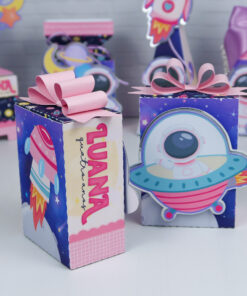 kit Festa Astronauta Menina 30 Peças