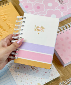 Agenda A6  Coleção Candy Color
