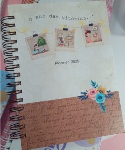 Planner Básico com divisórias sem abas