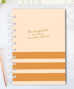 Planner A5 com Divisórias - Você pode e vai muito além