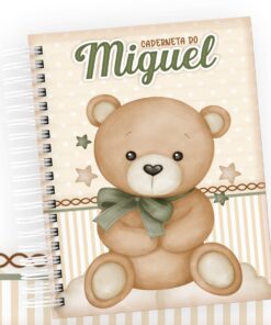 Caderneta de Vacinação - Ursinho Verde