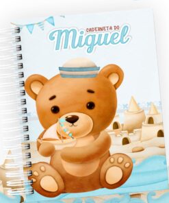 Caderneta de Vacinação - Ursinho na Praia