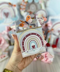 kit Festa Arco Íris Super Luxo - 18 peças