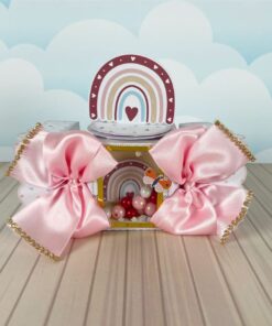 kit Festa Arco Íris Super Luxo - 18 peças