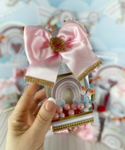 kit Festa Arco Íris Super Luxo - 18 peças