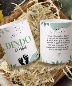 Caneca Tradicional - Dindo Estou chegando